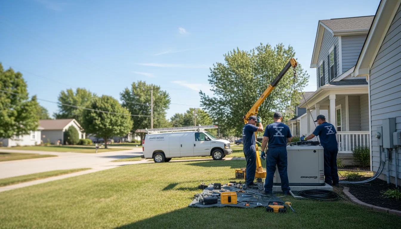Generator Installation in Burchard, NE near me